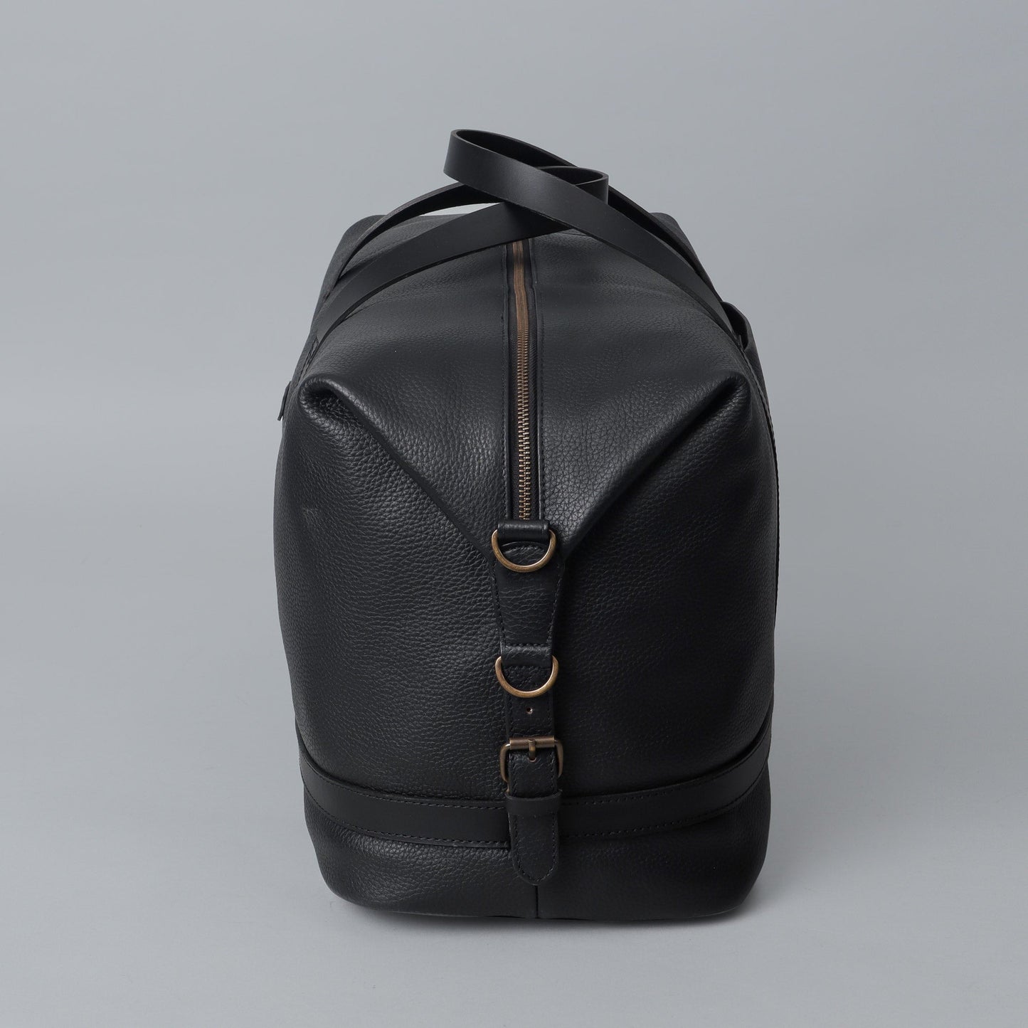 Runway Leather Travel Bag Cyan Beech