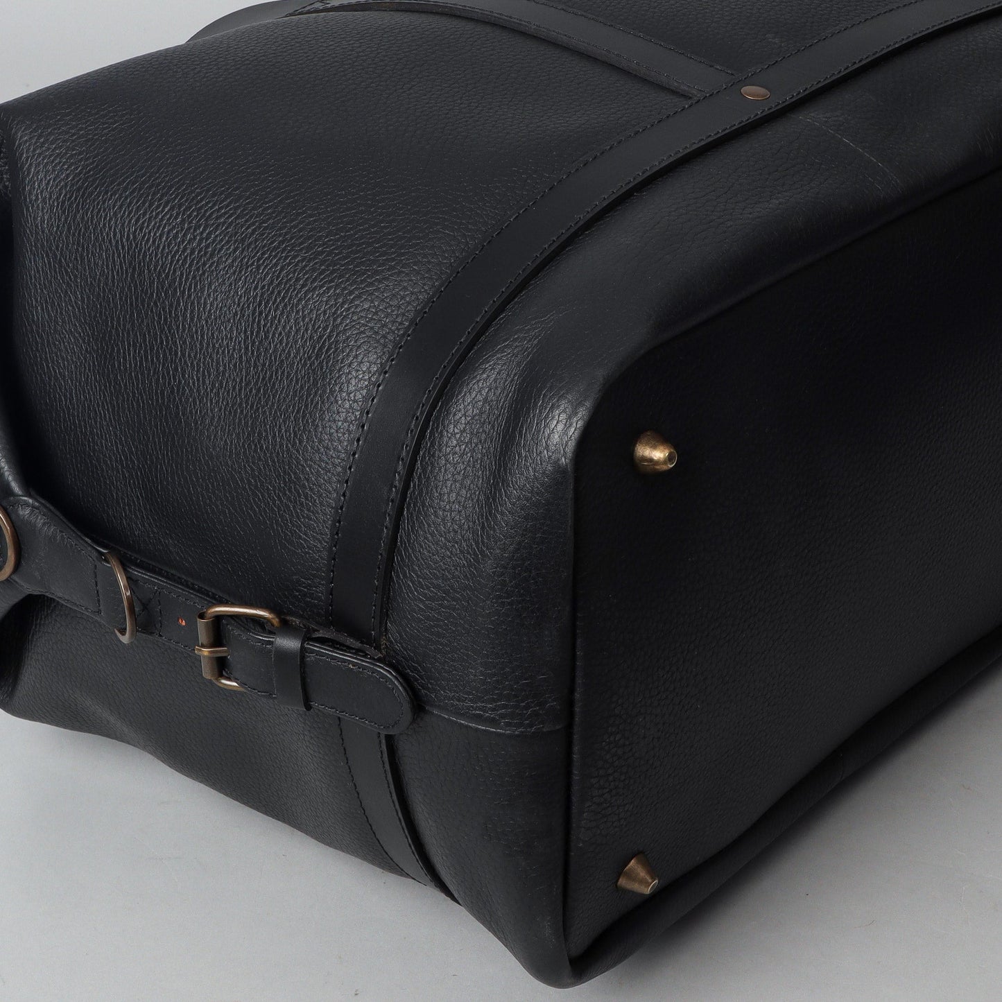 Runway Leather Travel Bag Cyan Beech