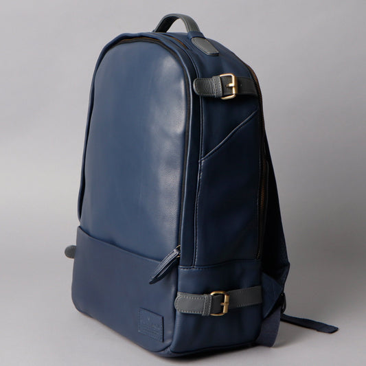 Mustang Leather Backpack Cyan Beech
