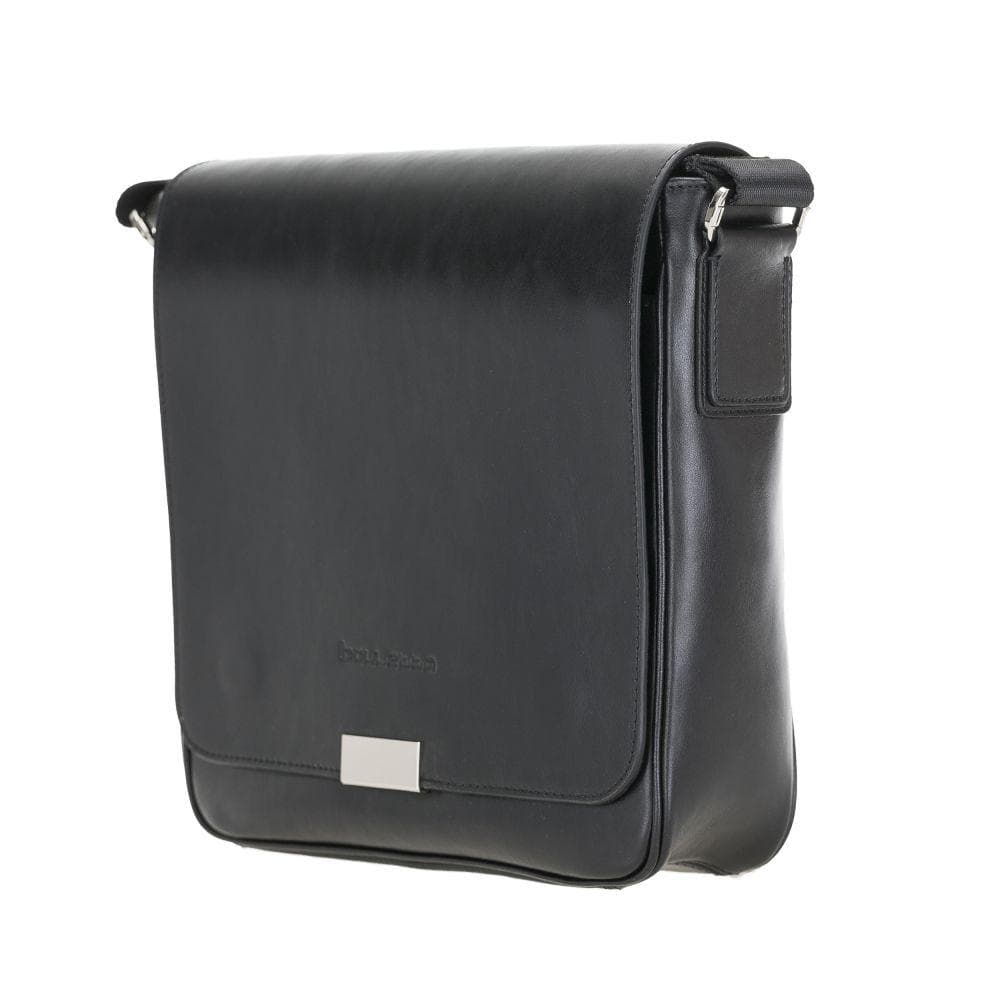 Calisto Handmade Genuine Leather Shoulder Strap Messenger Bags Silver Epimetheus