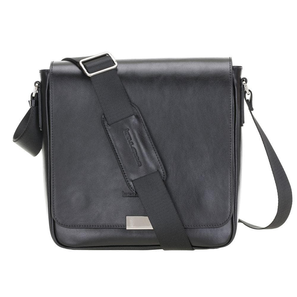 Calisto Handmade Genuine Leather Shoulder Strap Messenger Bags Silver Epimetheus