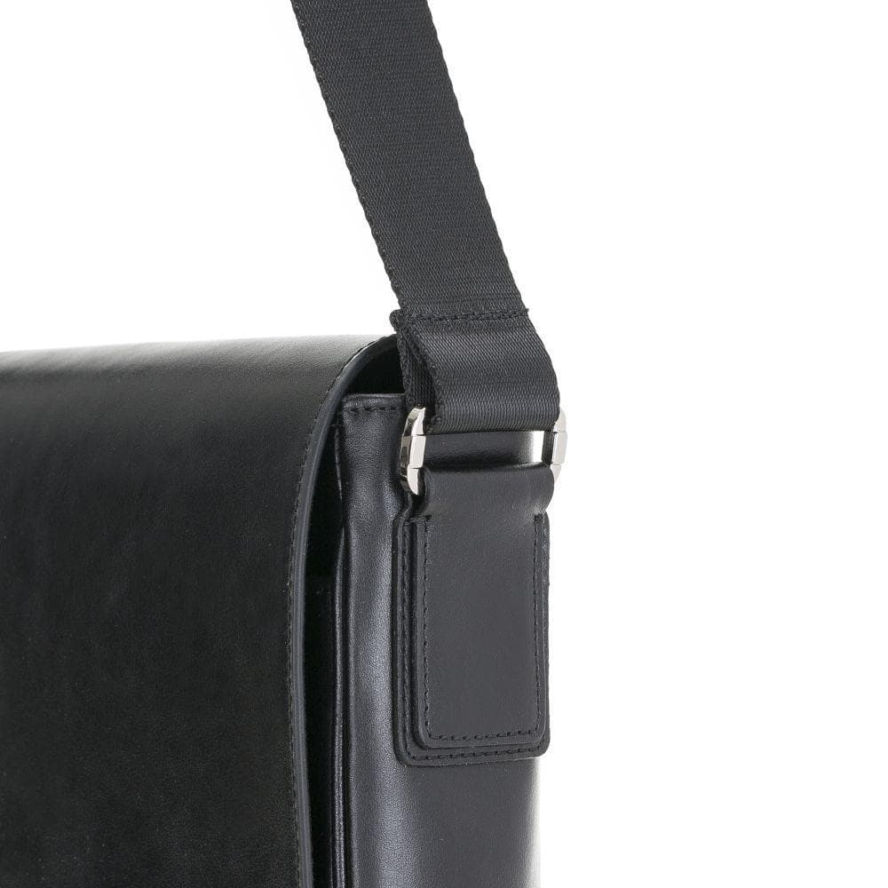 Calisto Handmade Genuine Leather Shoulder Strap Messenger Bags Silver Epimetheus