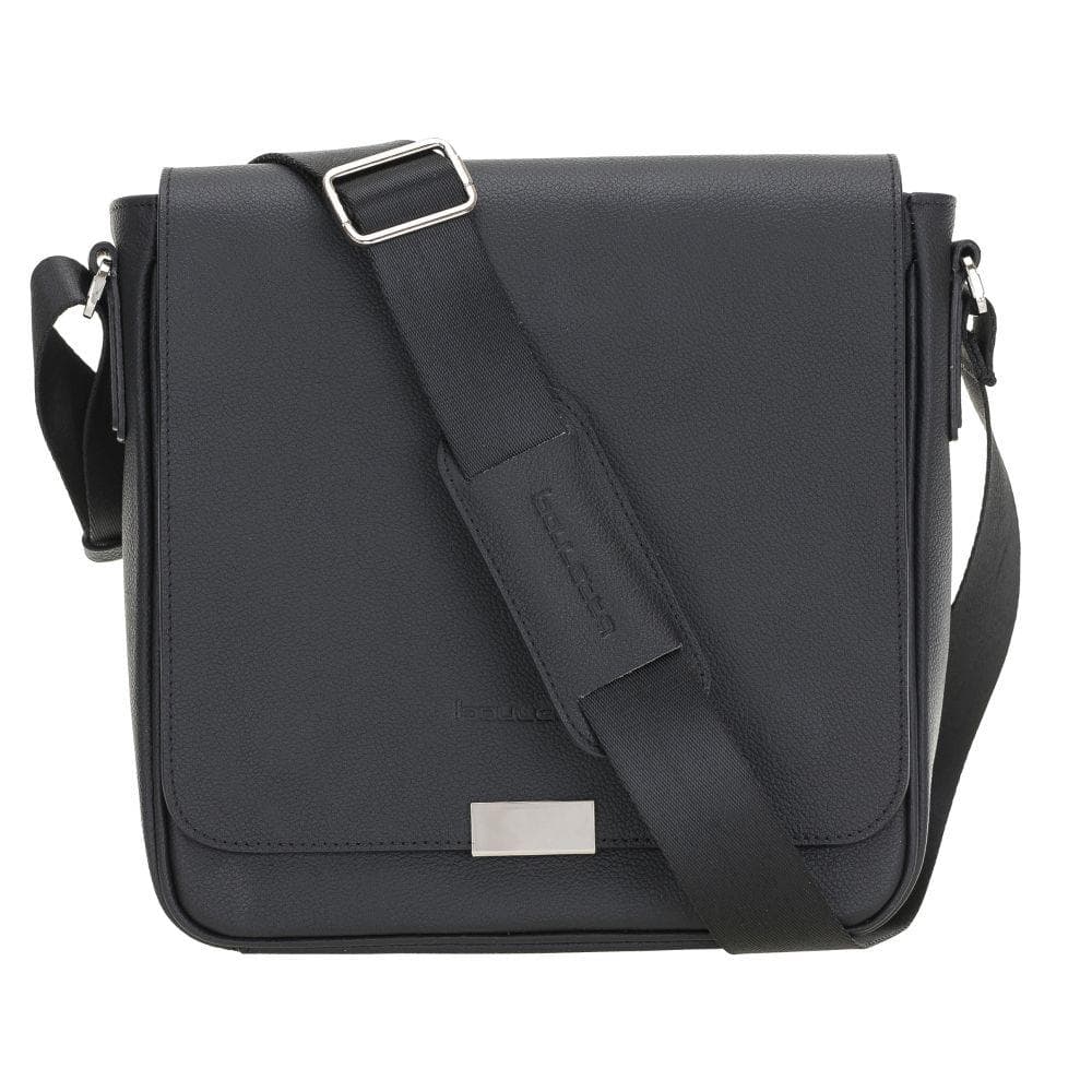 Calisto Handmade Genuine Leather Shoulder Strap Messenger Bags Silver Epimetheus