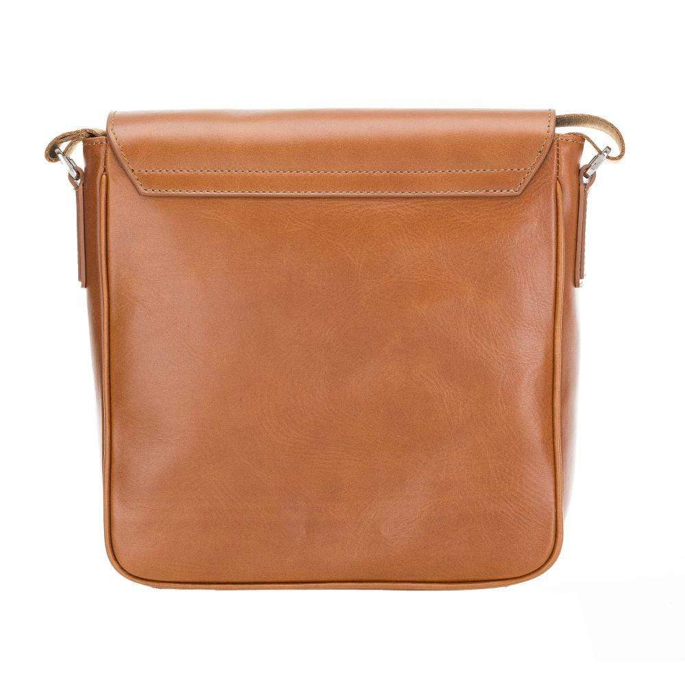 Calisto Handmade Genuine Leather Shoulder Strap Messenger Bags Silver Epimetheus