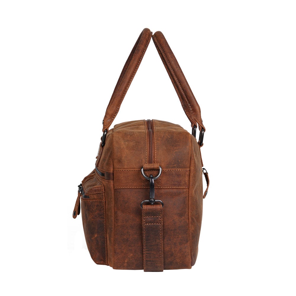Vintage Duffle Bag Carmine Juniper