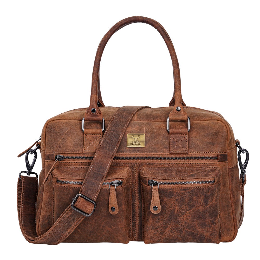 Vintage Duffle Bag Carmine Juniper