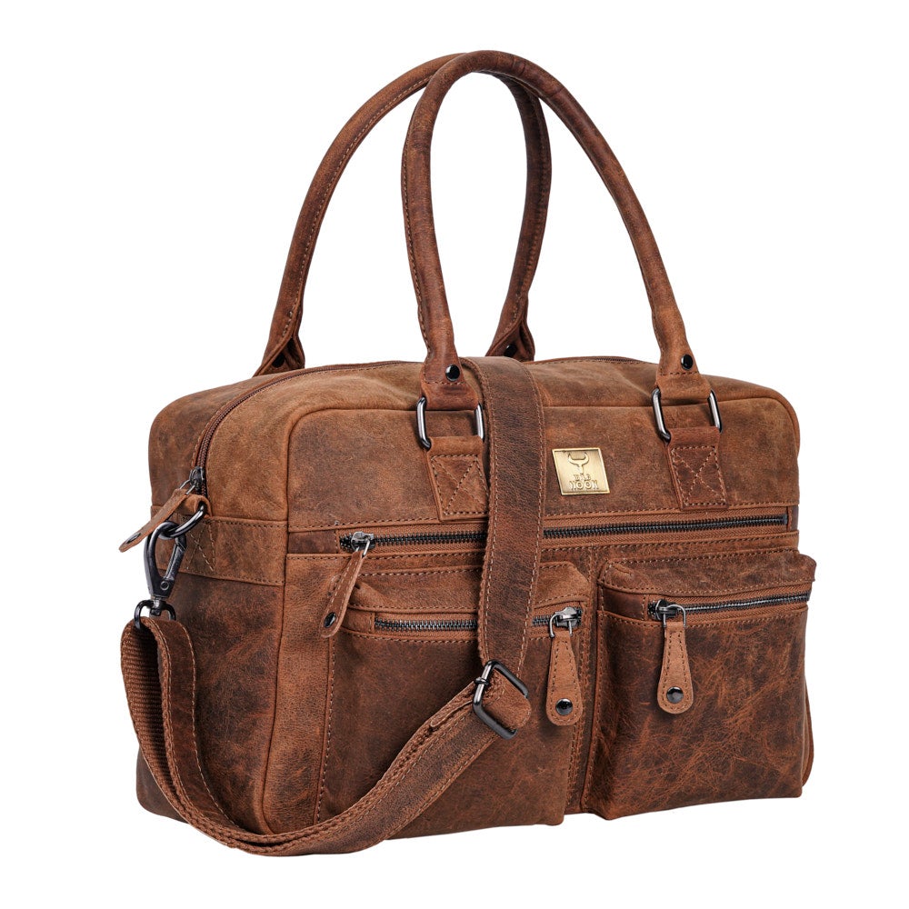Vintage Duffle Bag Carmine Juniper